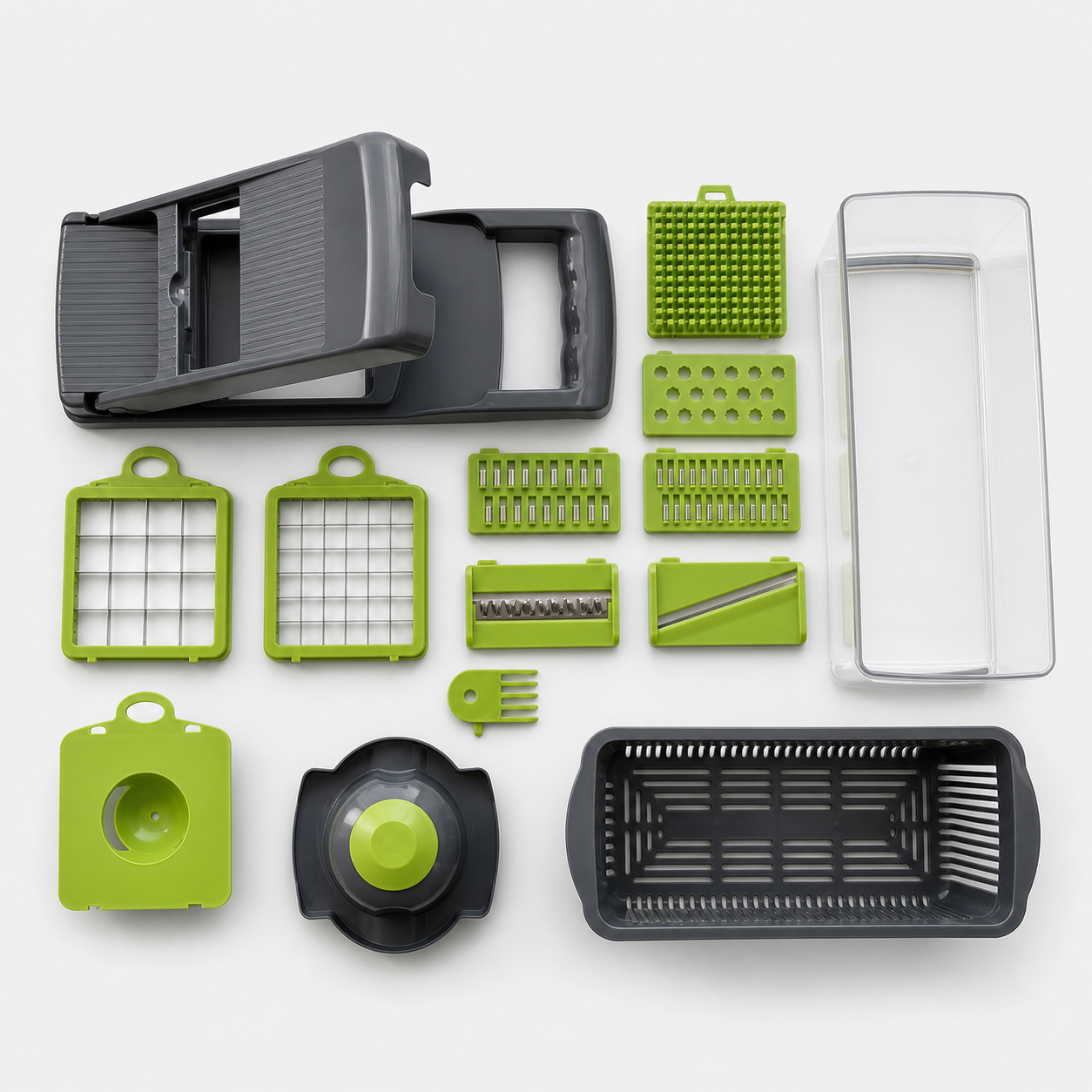 Multifunctional Vegetable Chopper with Storage Container