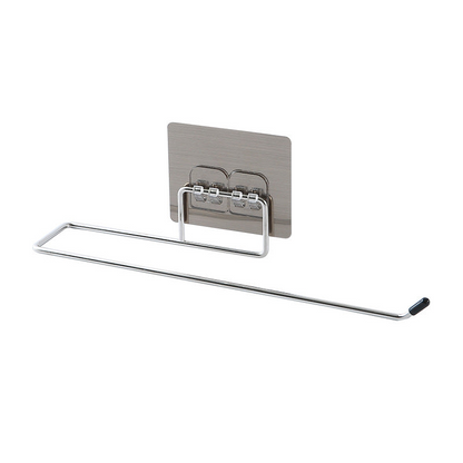 Punch-Free Wall-Mounted Kitchen Storage Rack (Stainless Steel)