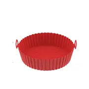 Reusable Silicone Air Fryer Basket (7.5"/8", for 3–5 Qt)