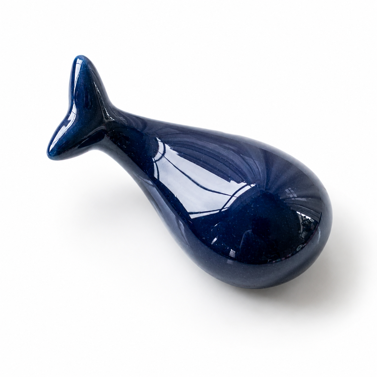 Whale-Shaped Ceramic Chopstick Rest
