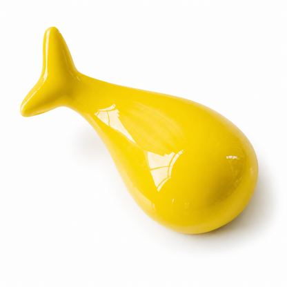 Whale-Shaped Ceramic Chopstick Rest